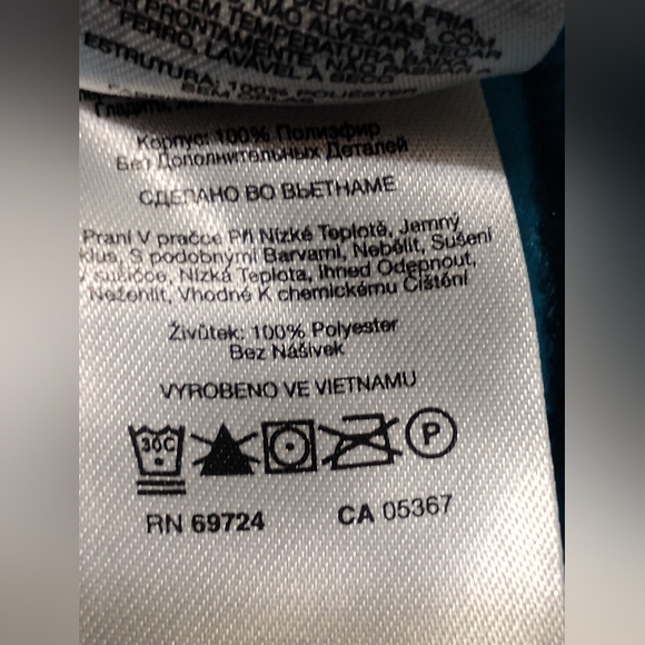 Columbia Benton Springs Sea Wave Full Zip Fleece Jacket Youth Girl's 2X - Picture 14 of 16